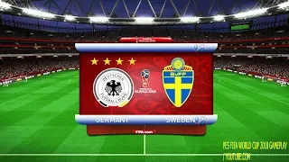 PES Germany vs Sweden FIFA World Cup 2018 - Gameplay PC