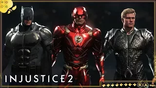 OS TRAJES DA LIGA DA JUSTIÇA | Injustice 2 - Novas tonalidades