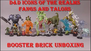 Fangs & Talons - Booster Brick Icons of the Realms Unboxing Review #wizkids #dnd #grohl666 #minis