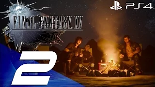 Final Fantasy XV Demo Episode Duscae - Walkthrough Part 2 - Tracking The Behemoth