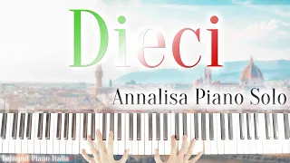 (PIANO) Annalisa - Dieci | Belmont Piano Italia
