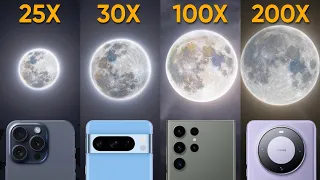 Google Pixel 8 Pro vs iPhone 15 Pro Max vs Samsung Galaxy S23 Ultra vs Huawei Mate 60 Pro Zoom Test