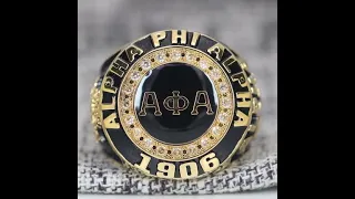 Alpha Phi Alpha Fraternity Ring (ΑΦΑ) - Classic Man Series