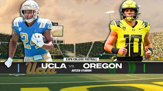 9 UCLA Bruins vs 10 Oregon Ducks Week 8 (NCAA Football 14 Revamped) Simulation