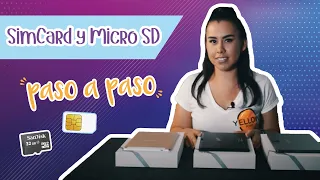 ¿Cómo insertar y configurar la Sim Card y la Micro SD en mi tablet?