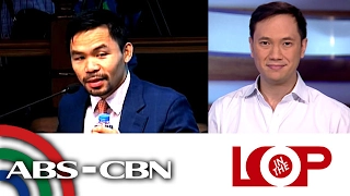 In the loop: Sen. Pacquiao wants to revive death penalty