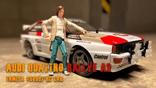 RC car Audi Quattro Rallye A2 TT02 TAMIYA 58667, #RCMirec