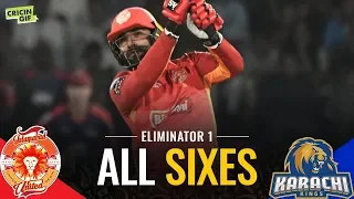 PSL 2019 Eliminator 1: Islamabad United vs Karachi Kings | CALTEX ALL SIXES