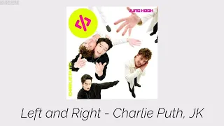 방탄소년단(BTS) 정국(JungKook), Charlie Puth - Left and Right 1시간(1hour)