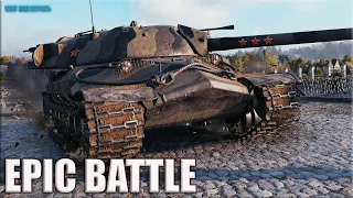 ИС-7 доминирует на карте Руинберг ✅ World of Tanks лучший бой