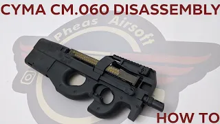[HOW TO]CYMA CM.060 P90 SMG DISASSEMBLY - INTERNAL REVIEW