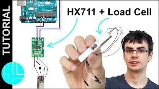 HX711 with a Four Wire Load Cell and Arduino | Step by Step Guide.