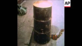 SYND 2-8-72 BRITISH TROOPS DISCOVER THE INGREDIENTS FOR A TON OF HIGH EXPLOSIVE IN LONDONDERRY