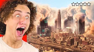 Reacting To THE END Of LOS SANTOS In GTA 5!