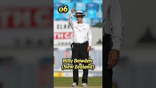 10 Best 🏏 Cricket 🕺 Umpires of All Time | ICC Elite Panel English tutorial #cricket #umpire #sports