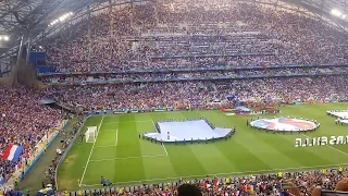 La Marseillaise à Marseille France Allemagne semi-final euro 2016 7 juillet 2016