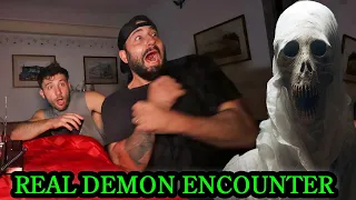 TERRIFYING ENCOUNTER WITH A DEMON CAUGHT ON CAMERA!