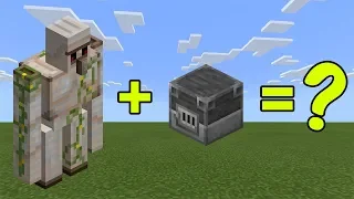 I Combined an Iron Golem and a Blast Furnace in Minecraft - Here's What Happened...