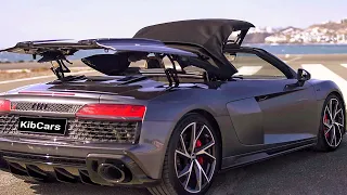 Audi R8 Spyder V10 | Prerformance RWD | Innen- und Außenansicht | Fahren, Klang |