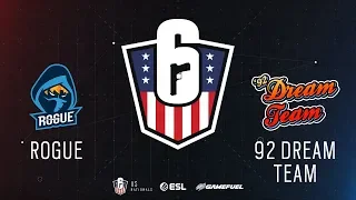 Rogue vs. 92 Dream Team | R6 US Nationals - 2019 | Stage 2 | Week 1 | Western Conference