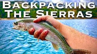 3 Days Backpacking and Fishing for Alpine Trout in the California Wilderness | Lucky Tides Fishing