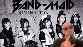 Reacting to BAND MAID "DOMINATION" Live for the FIRST TIME!