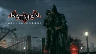 BATMAN ARKHAM KNIGHT - Batman e Mulher-Gato se beijando