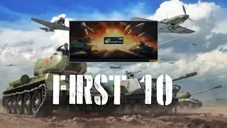 War Thunder First 10 - T-80b