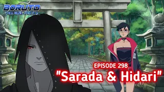 Boruto Episode 298 Subtittle Indonesian New -Boruto Two Blue Vortex Terbaru Part 2 "Sarada & Hidari"