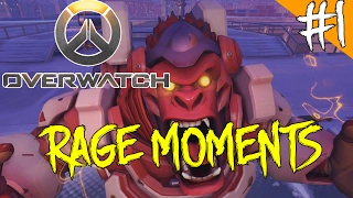 Обезьяно-Свинский Гнев - Overwatch Rage Moment #1