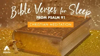 Psalm 91: Bible Verses for Sleep with Relaxing Music | Let Go & Be Still with Angels To Protect You