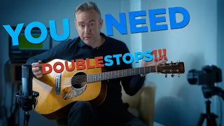DOUBLE STOPS FROM HELL!! TRY THESE!! - TAB   #chrisbrennanguitar #guitarlessons #bluegrassguitar