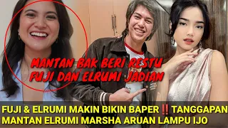 FUJI & ELRUMI BIKIN BAPER‼️TANGGAPAN MANTAN ELRUMI MARSHA ARUAN BAK BERI RESTU FUJI ELRUMI JADIAN