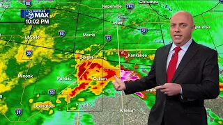 Severe storms move through parts of Chicago area