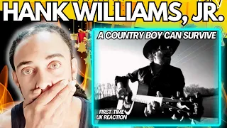 LET'Z GO!!!! Hank Williams, Jr. - A Country Boy Can Survive [FIRST TIME UK REACTION] #hankwilliamsjr
