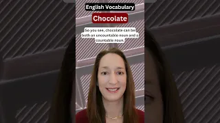 How to talk about CHOCOLATE in English [English vocabulary]