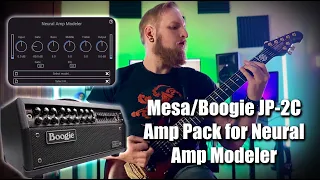 Mesa/Boogie JP-2C Amp Pack for Neural Amp Modeler