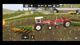 FS 20 MASSEY FERGUSON 165 İLE FİAT 70-56 ÇEKİŞMESİ