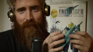ASMR | Soft Spoken Book Reading 3 | Final Fantasy VII Strategy Guide + More
