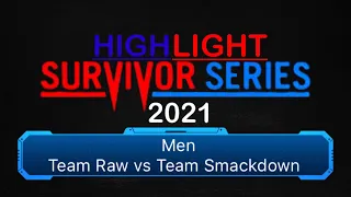 Survivor Series 2021: Man Team Raw vs Team Smackdown