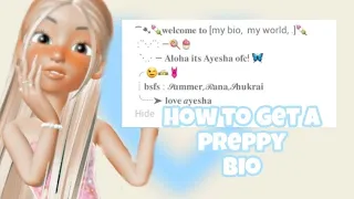 How to get a preppy bio on zepeto-💞😍🤫|Ayeshaisafghan|Give me ideas to post.