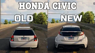 NFS Unbound: Honda Civic Type-R 2000 vs Honda Civic Type-R 2015 - WHICH IS FASTEST (Drag Race)