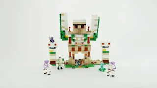 LEGO Minecraft Крепость Железный голем 21250