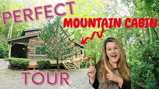 Found the PERFECT North Georgia Mountains CABIN IN THE WOODS | Blue Ridge Georgia Luxury Cabin TOUR!