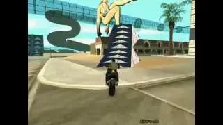 GTA SAN ANDREAS НАРЕЗКА ТРЮКОВ #3