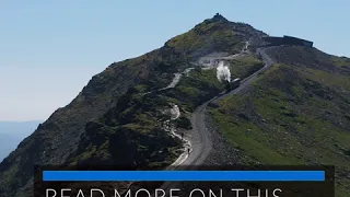 Spectacular drone footage of Snowdon Mountain Railway