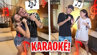 KARAOKE DO AMOR EM CASAL!! (LAZENDE VS BENILSON )