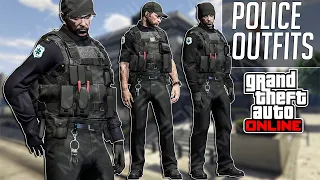 GTA 5 Online Cop/Police Outfits Tutorial After Patch 1.58  Clothing Glitches NOT Modded