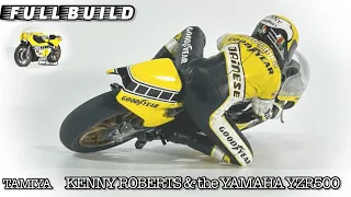 TAMIYA Kenny Roberts YAMAHA YZR500 Moto GP Scale Model タミヤ 1/12 バイク模型 プラモデル ケニーロバーツ ヤマハ インターカラー