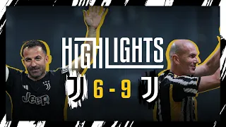 HIGHLIGHTS: TEAM ZIDANE 9-6 TEAM DEL PIERO | TOGETHER ⚪⚫